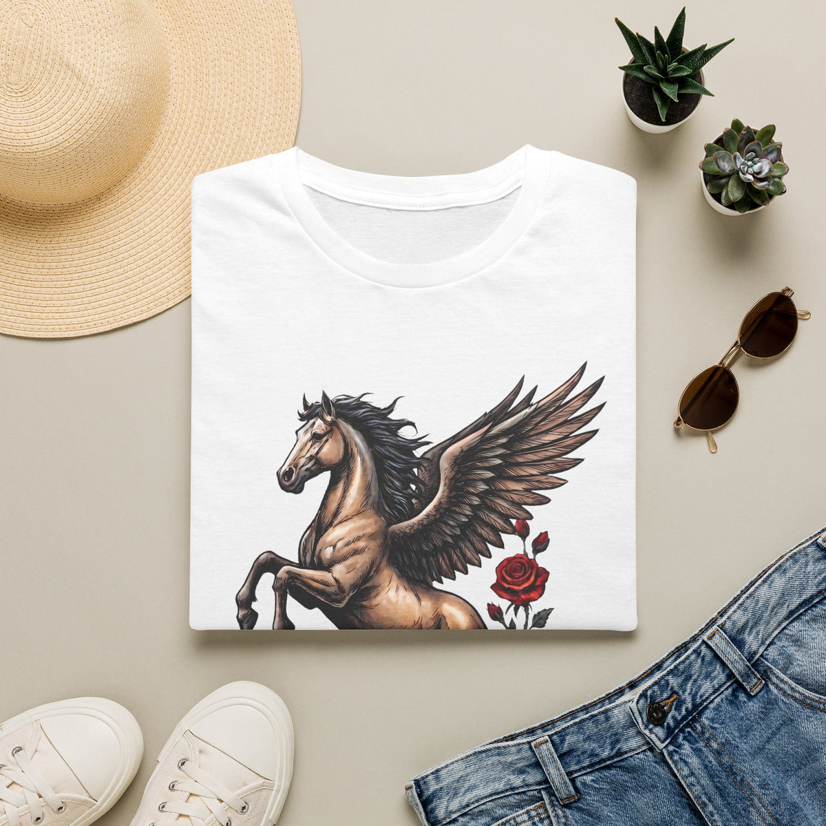 Pegasus - Fantasy / Mythical Horse T Shirt