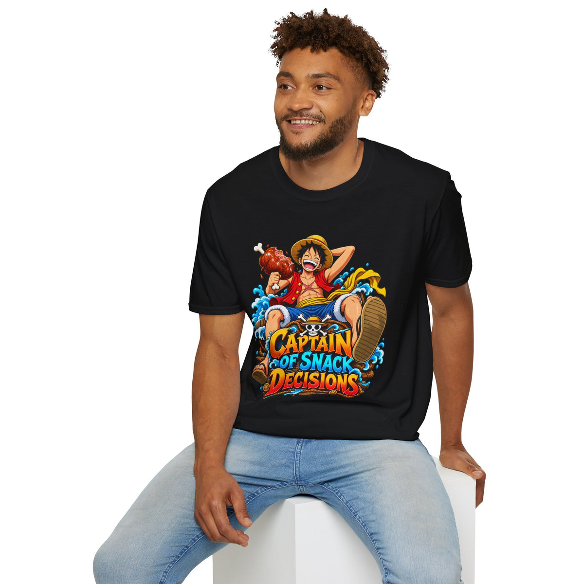 One Piece | Captain of Snack Decisions | Graphic T-Shirt