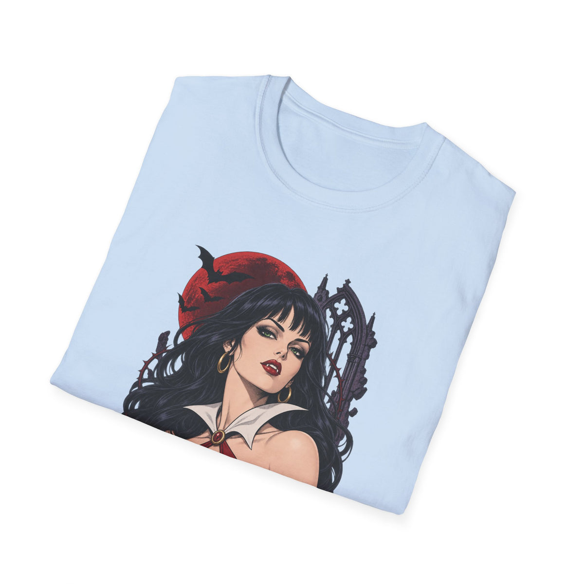 Vampirella | Sexy Halloween Vampire Pin Up Girl Sorceress Graphic T-Shirt