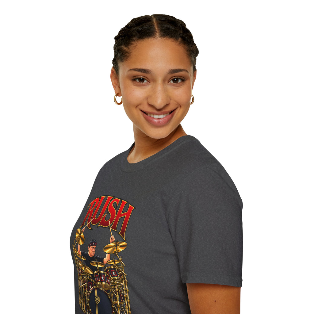 Rush | Neil Peart Drum Solo | Prog Rock Drummer Graphic T-Shirt