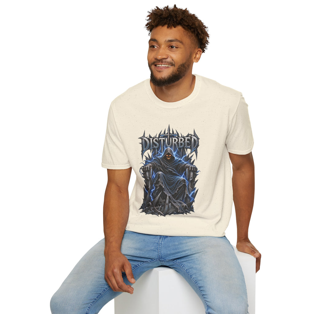 Disturbed | Storm Throne | The Guy | Grim Reaper Band T-Shirt