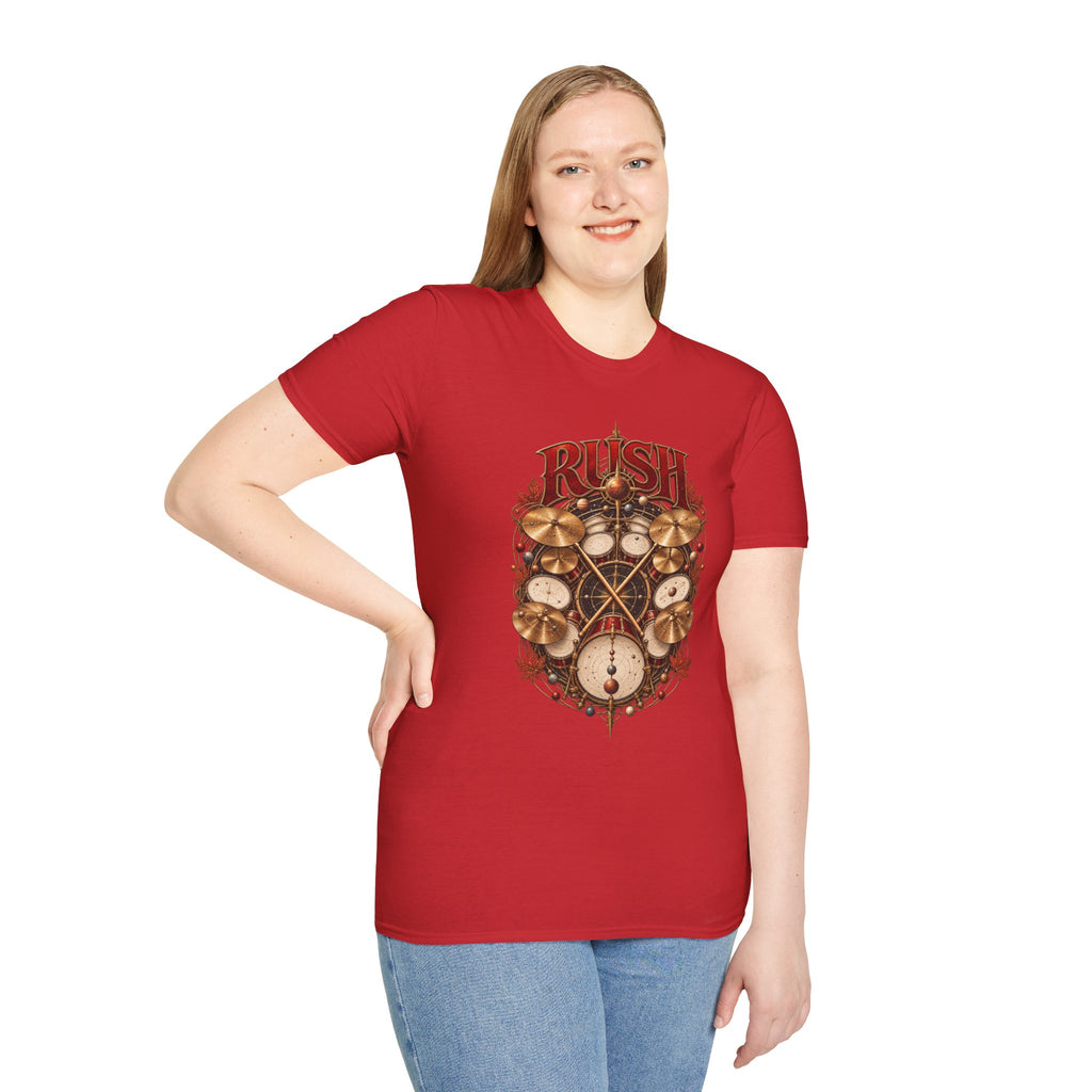Rush | Rhythm of the Cosmos | Drummer Graphic Prog Band T-Shirt