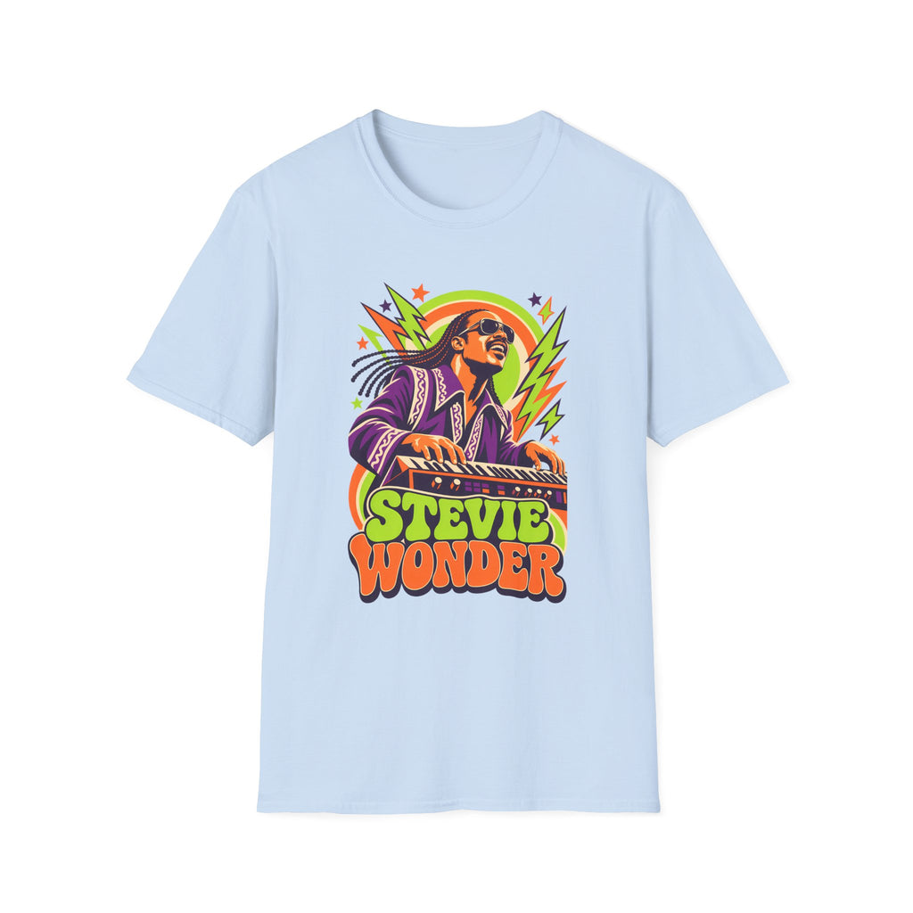Retro Music Legend Stevie Wonder Graphic Tee