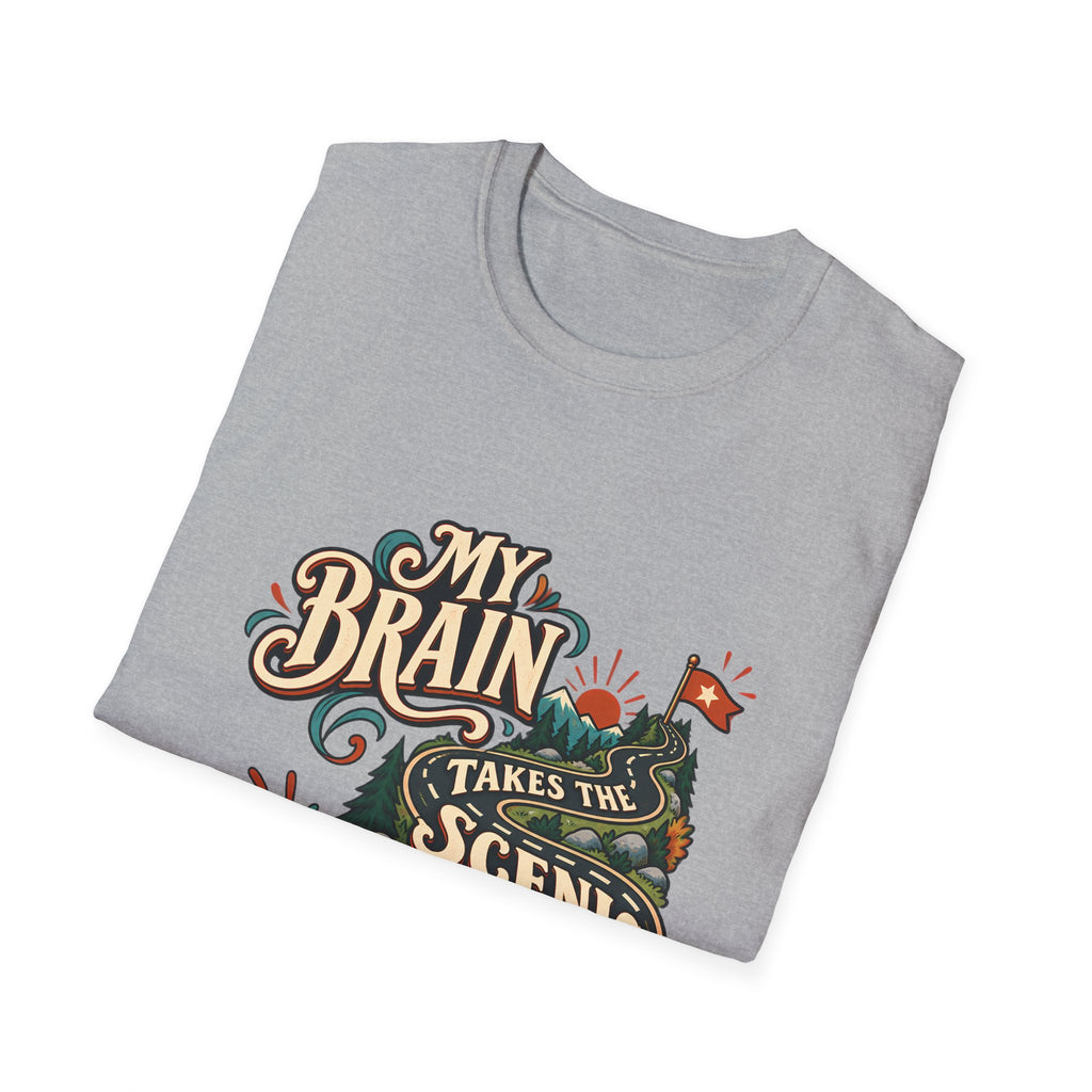 The Scenic Route | A Beautifully Different Mind | Neurodivergent Shirt