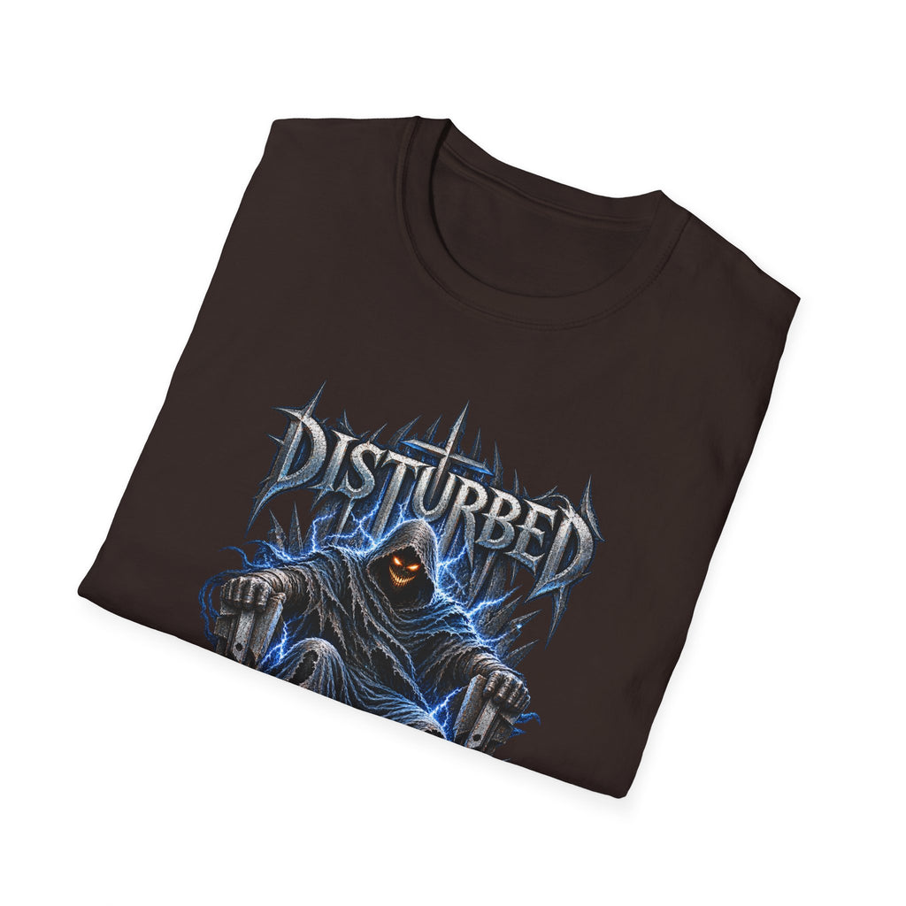 Disturbed | Storm Throne | The Guy | Grim Reaper Band T-Shirt