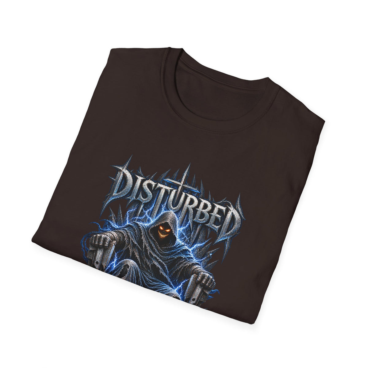 Disturbed | Storm Throne | The Guy | Grim Reaper Band T-Shirt