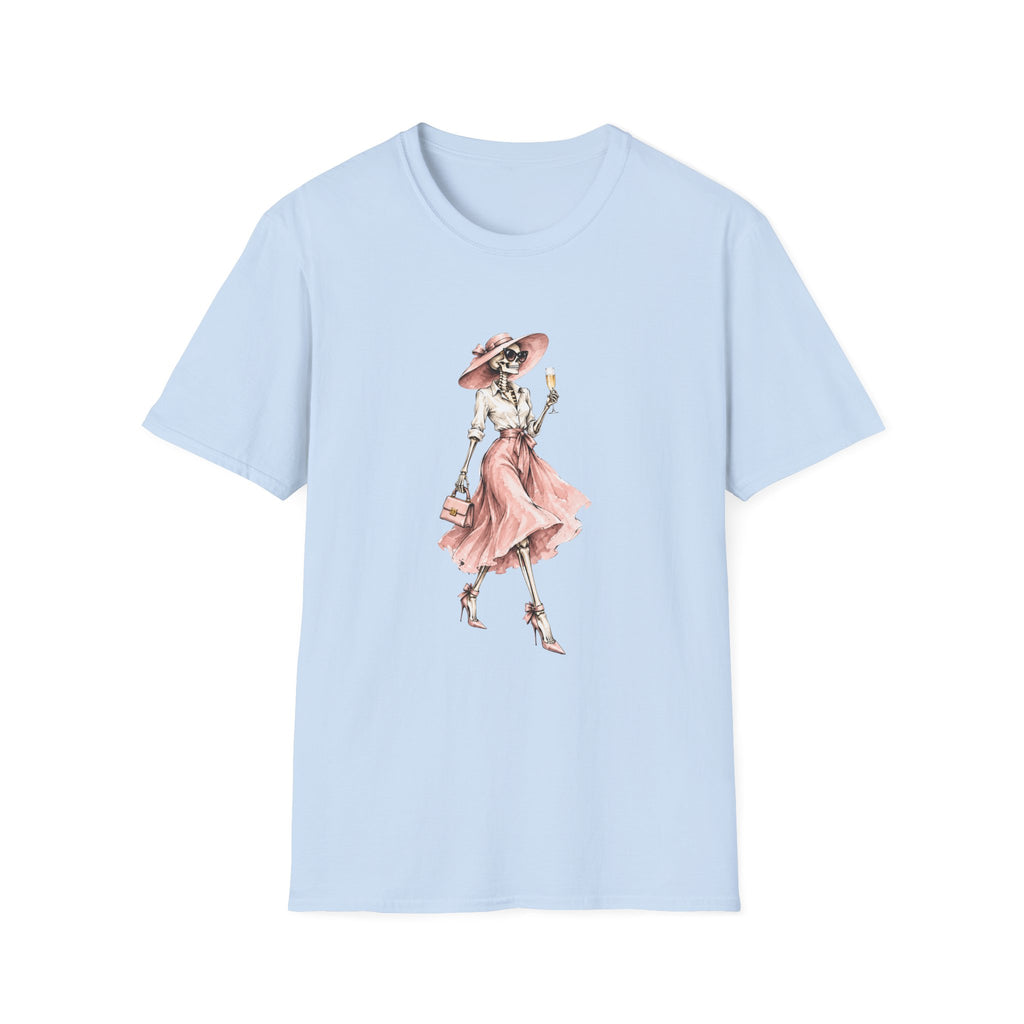 High Maintenance Is a Lifestyle | Fashionable Pink Vintage Lady Graphic Tee