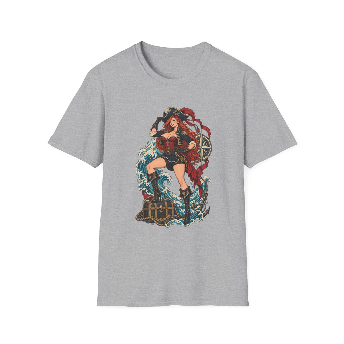Miss Fortune | League of Legends | Sexy Pirate Pin-Up T-Shirt