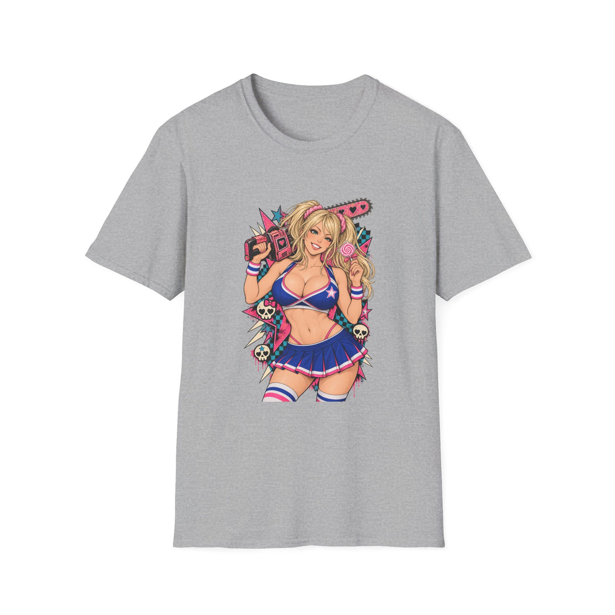 Juliet Starling | Lollipop Chainsaw Sexy Pin Up Girl T Shirt