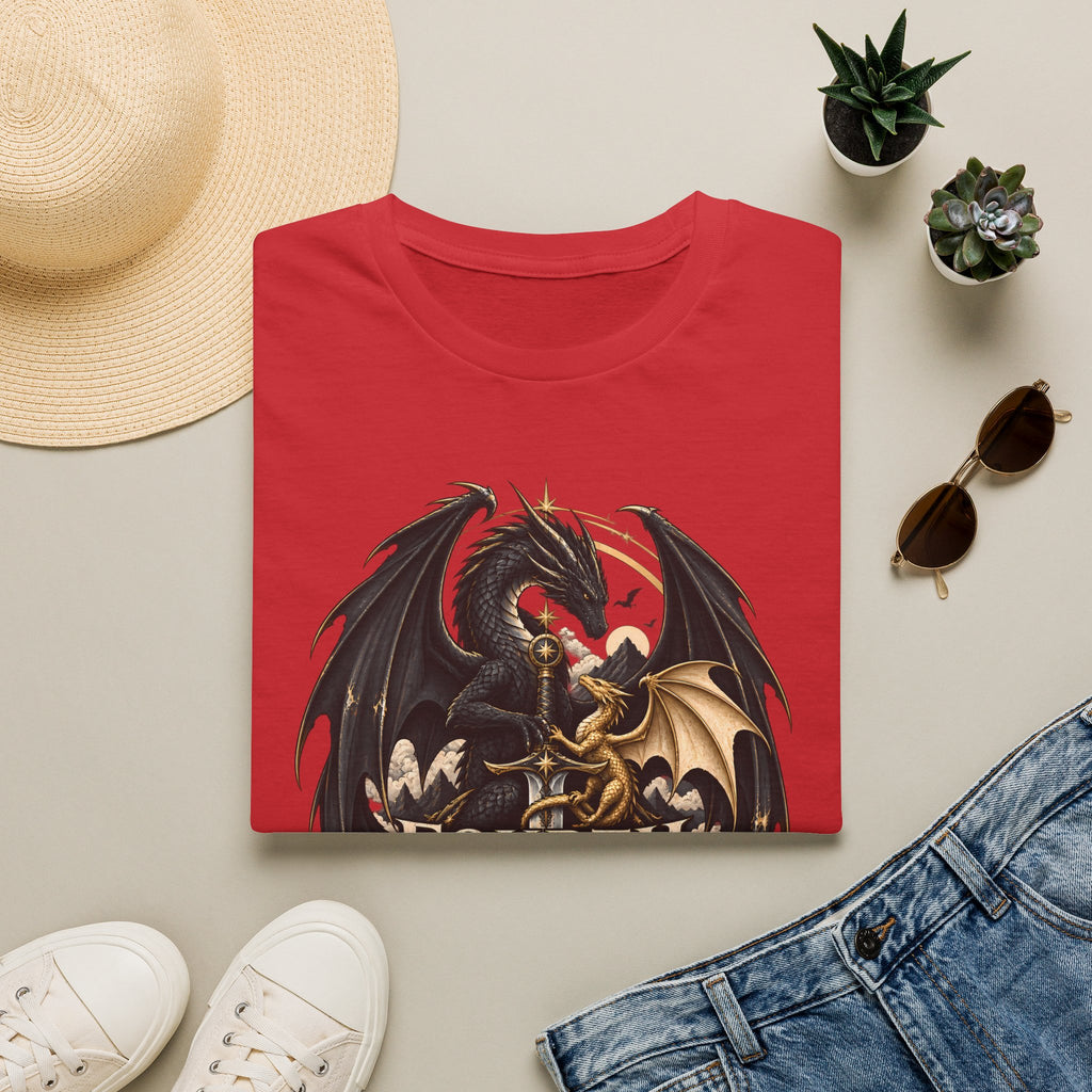 Fourth Wing | Book Inspired Dragon Logo | Fantasy Book T-Shirt