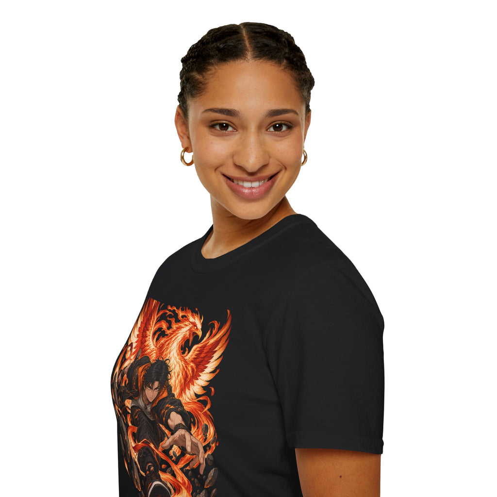 The Phoenix Warrior | Japanese Style | Anime Ninja T Shirt