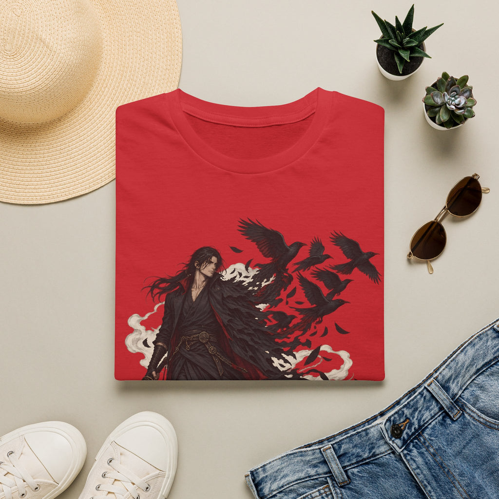Dark Samurai | Raven Warrior Spirit | Graphic T Shirt