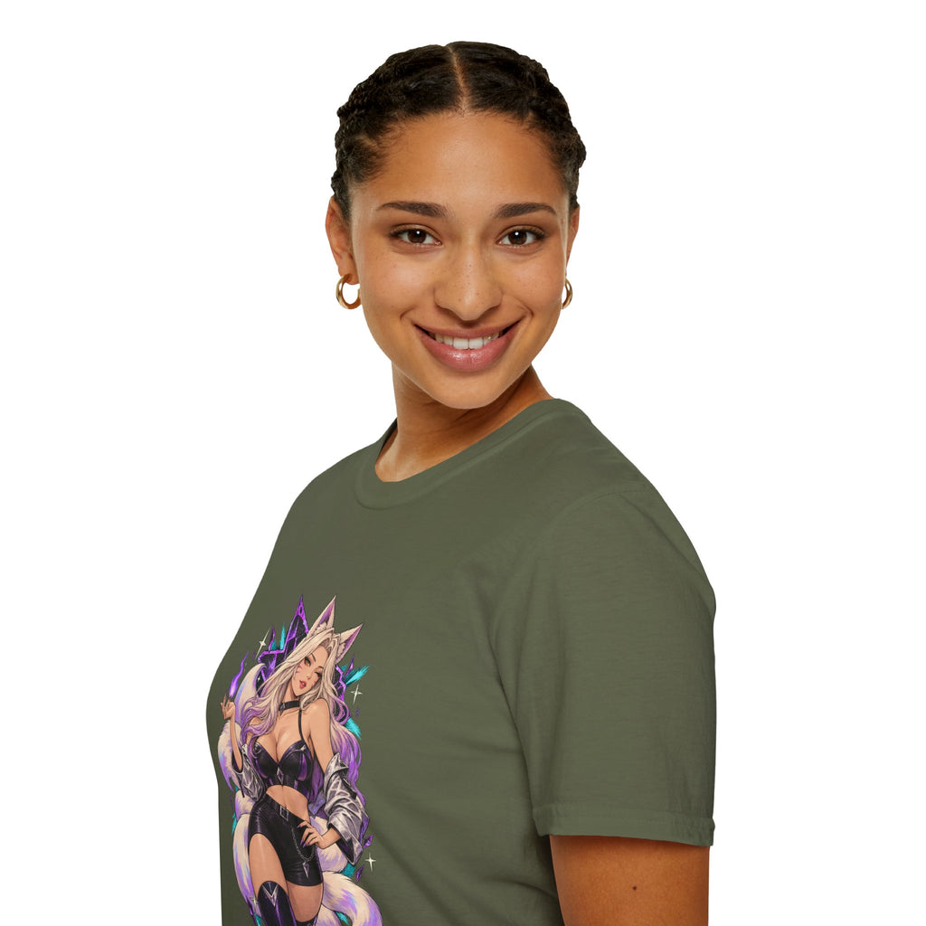 Ahri | League of Legends | Anime Fox Pin Up Girl T-Shirt