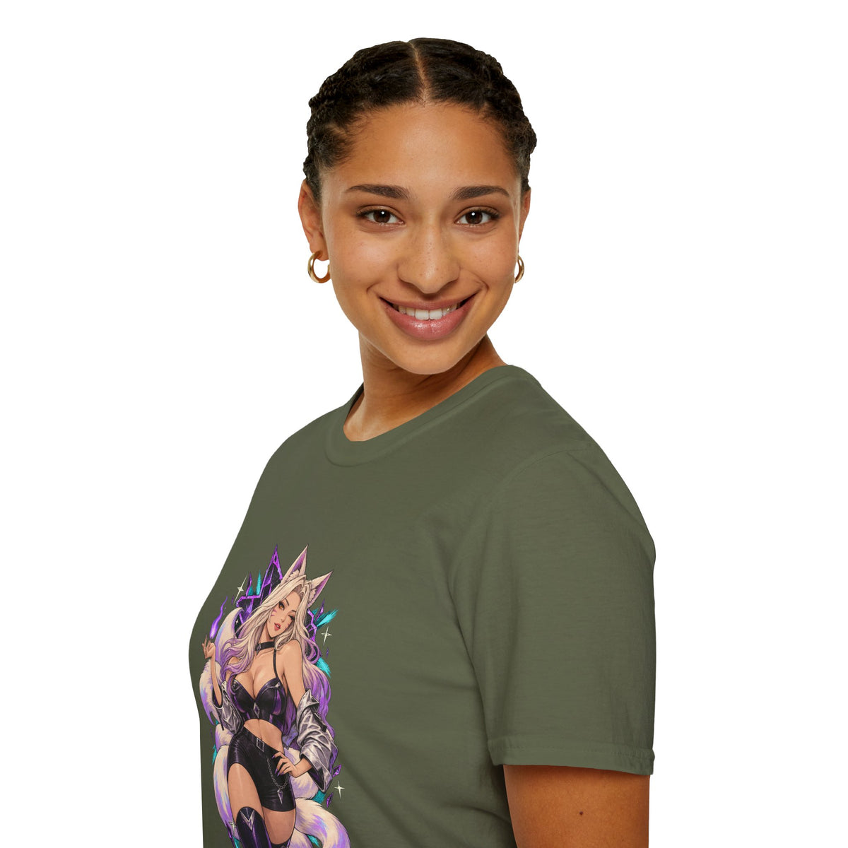 Ahri | League of Legends | Anime Fox Pin Up Girl T-Shirt