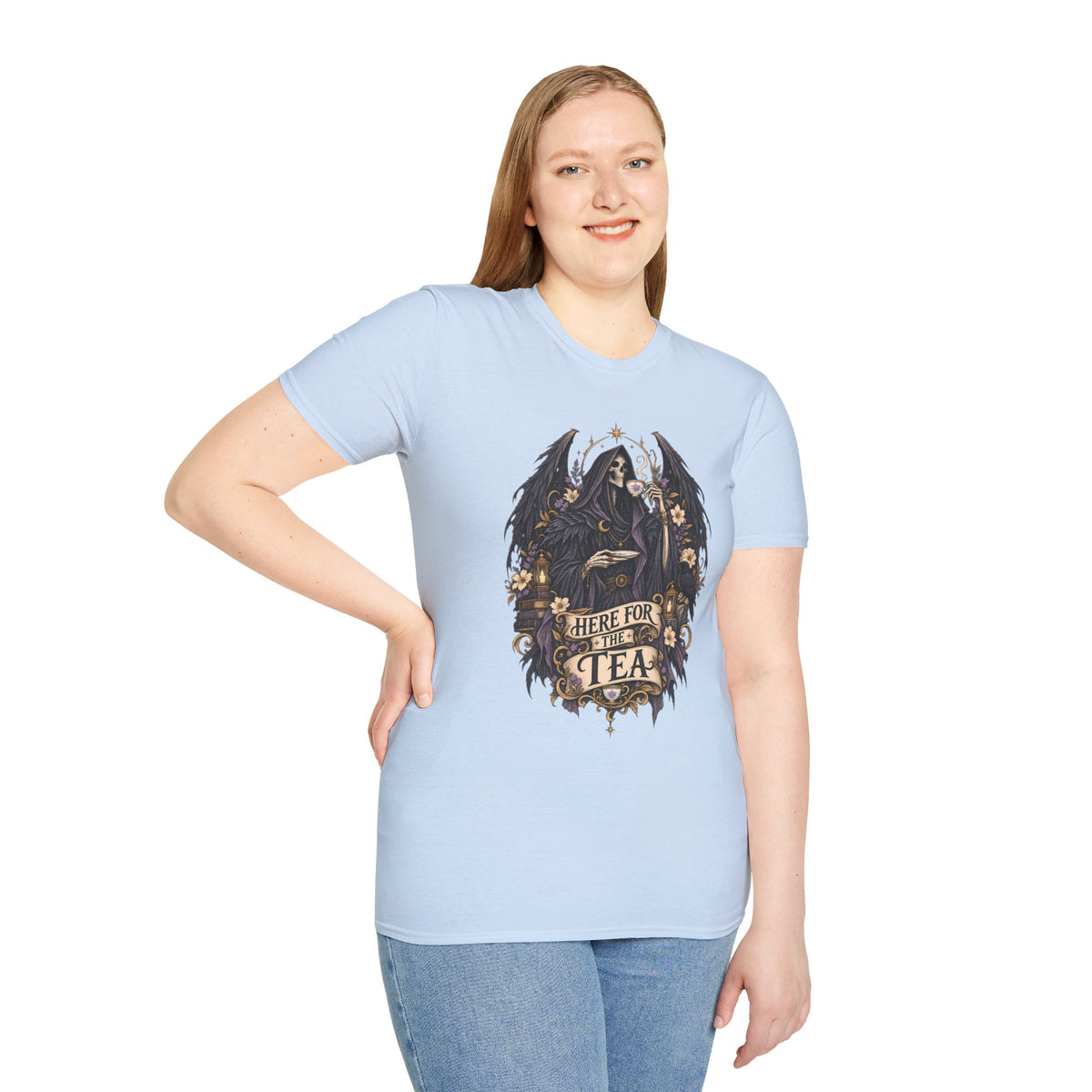 Here for the Tea | The Suriel ACOTAR Character Graphic T Shirt