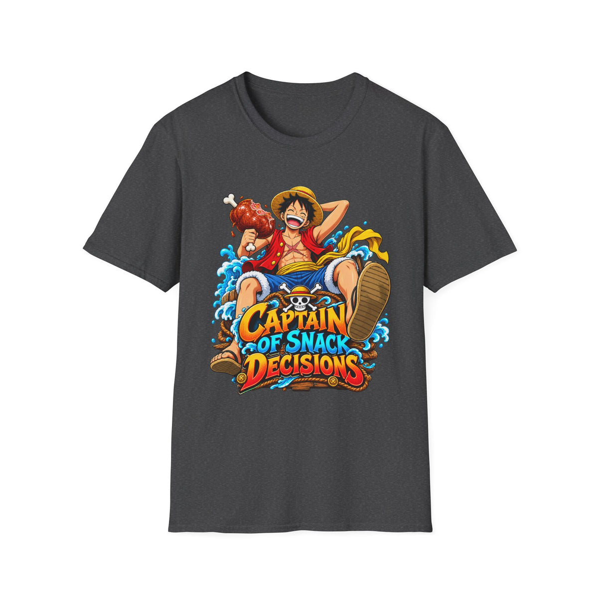 One Piece | Captain of Snack Decisions | Graphic T-Shirt