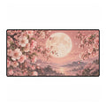Pink Sakura Blossom Moon Dreamy Floral Art - Pastel Floral Design