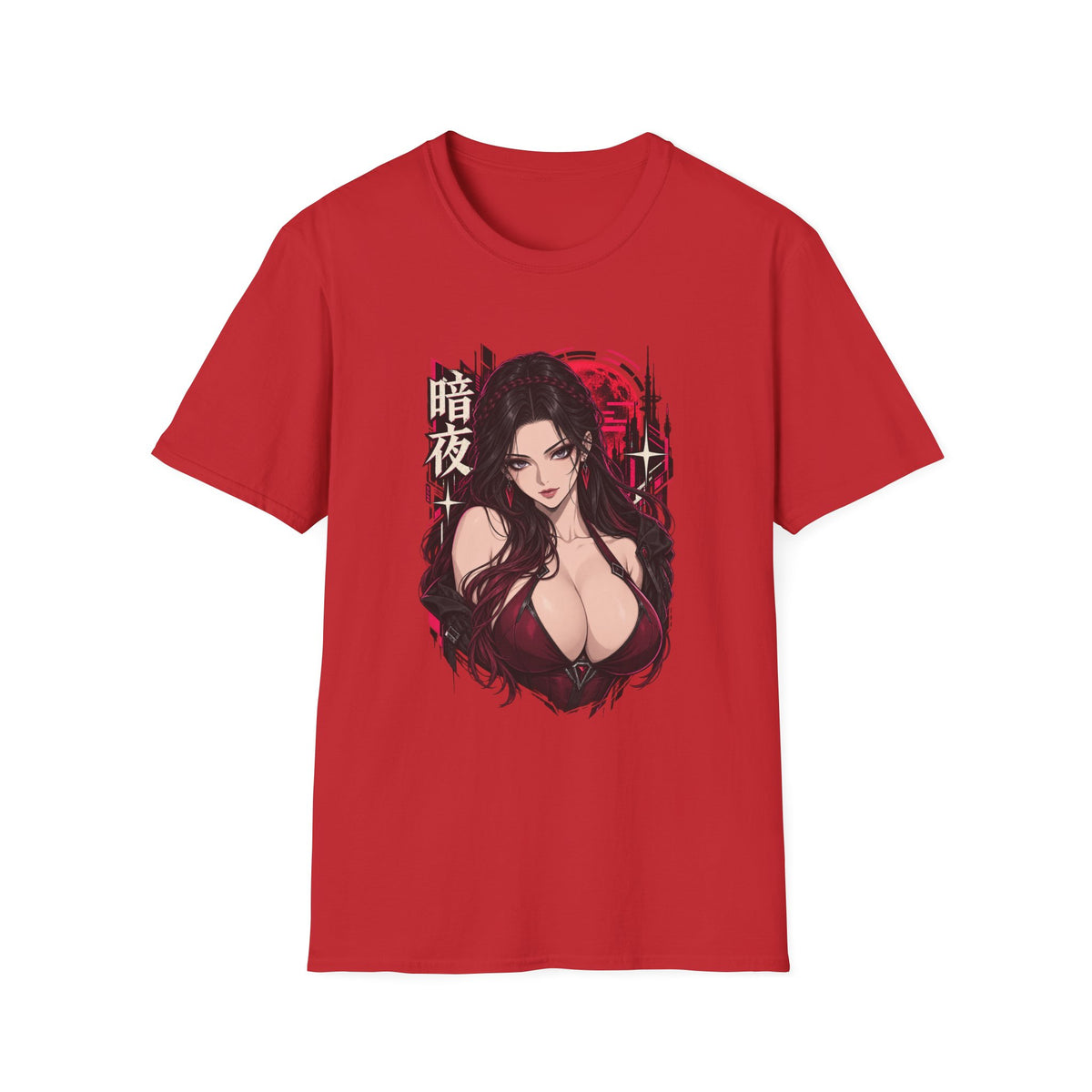 Noir | Sexy Anime Vampire Pin Up Girl | Waifu T-Shirt