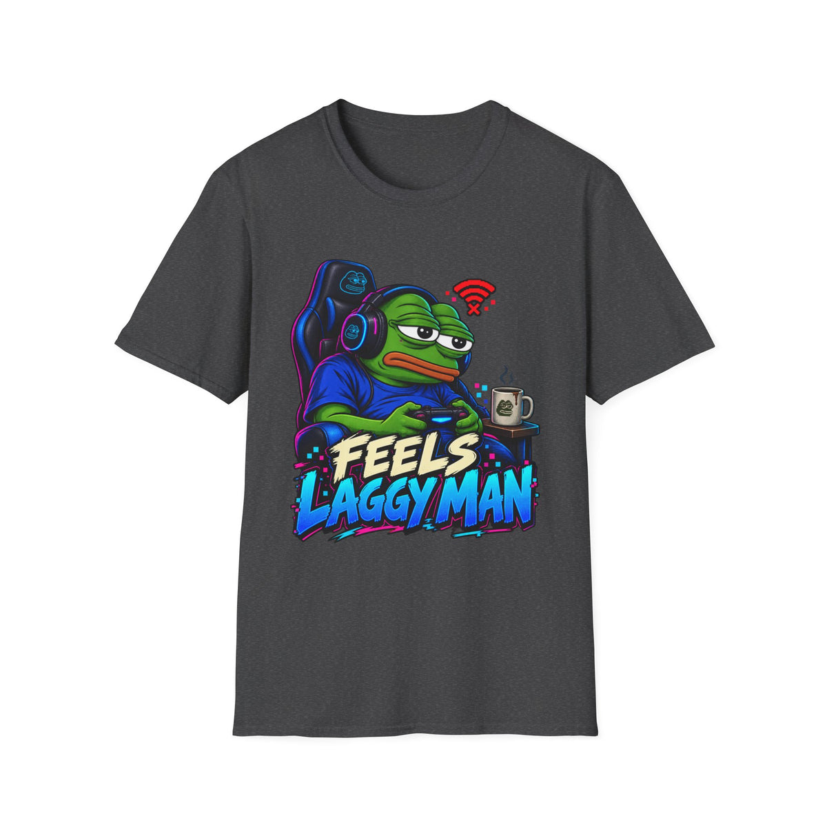 Pepe | Feels Laggy Man | Gamer Tee