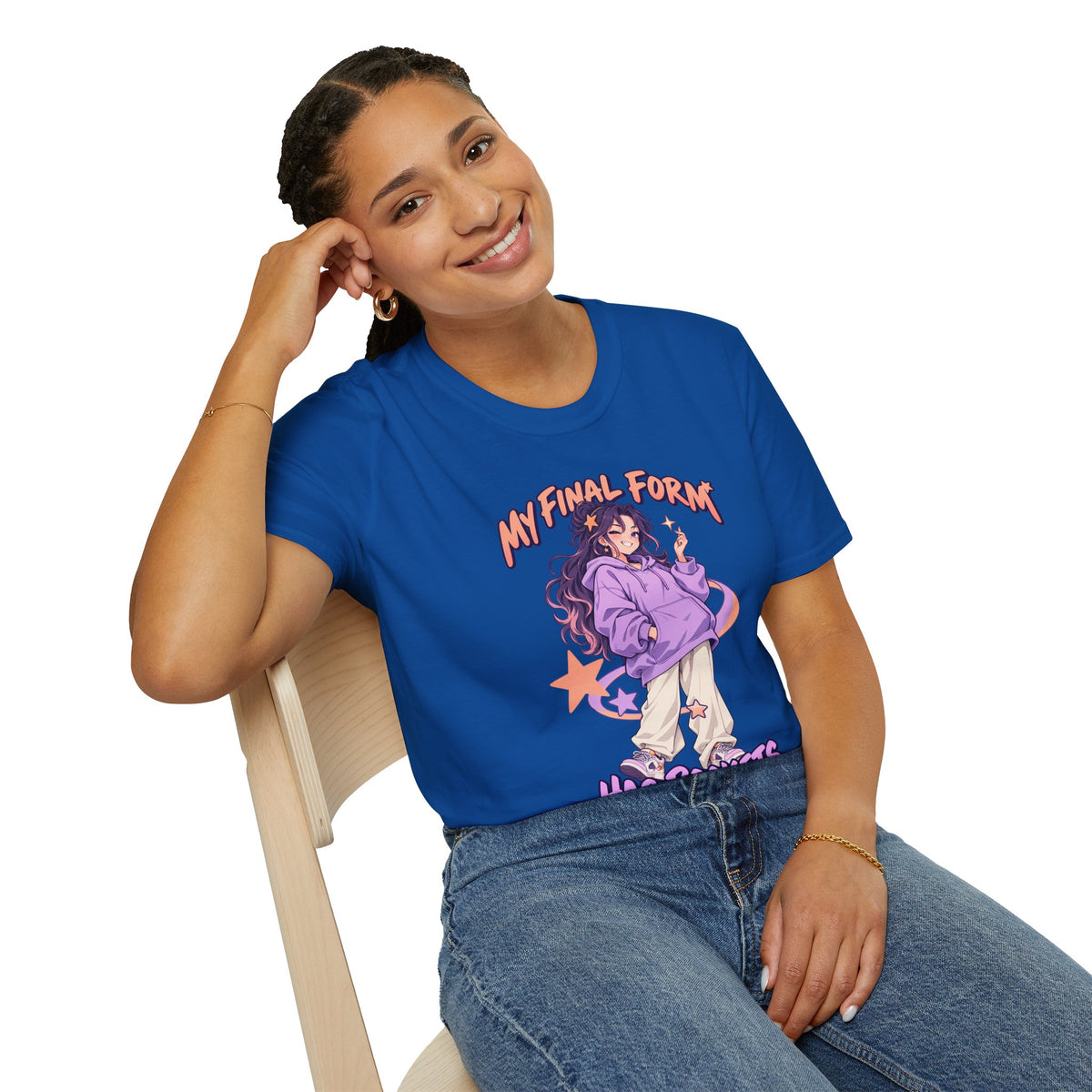 My Final Form Has Pockets | Cute Anime Girl Graphic Tee