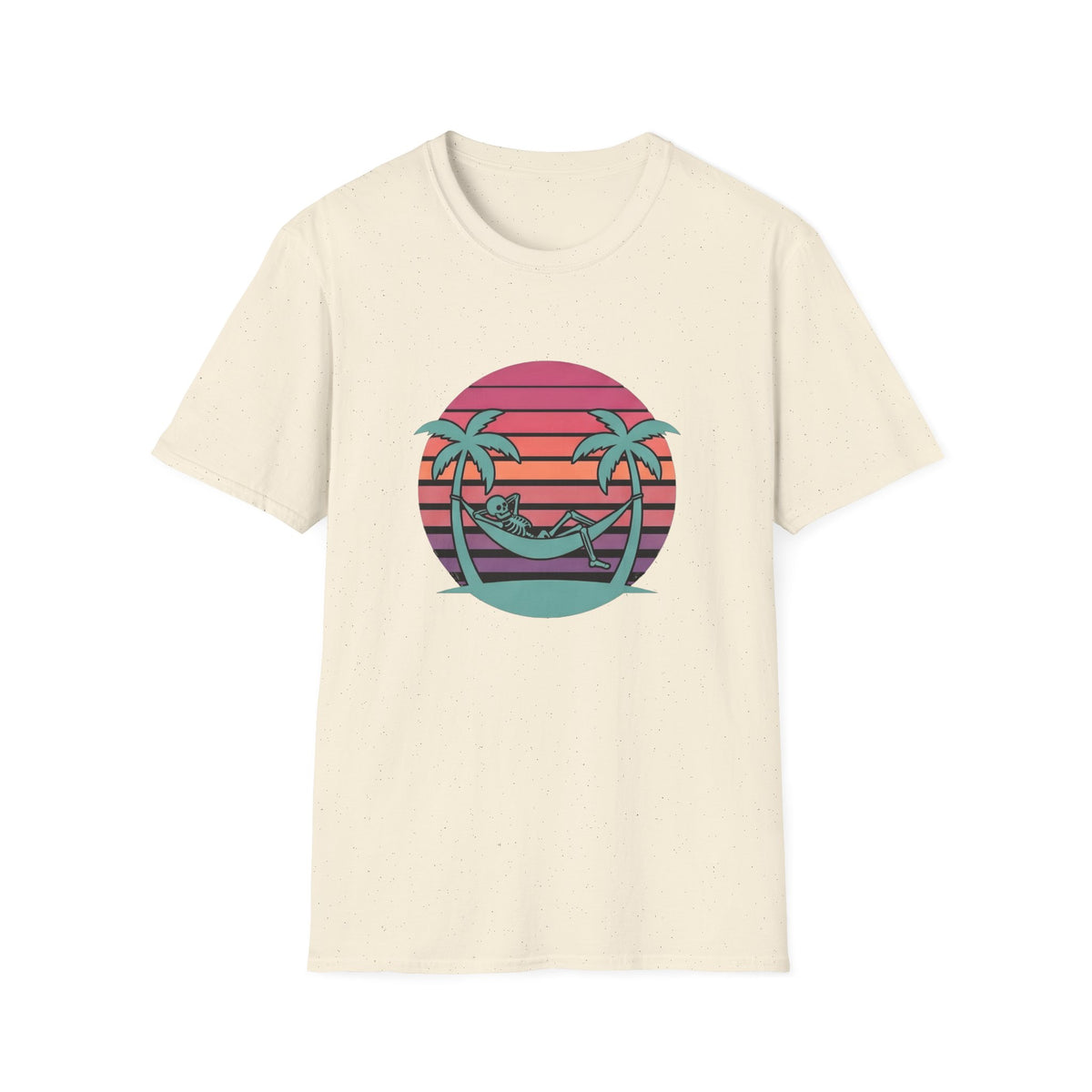Skele' - T-Shirt, Summer / Holiday Skeleton Design