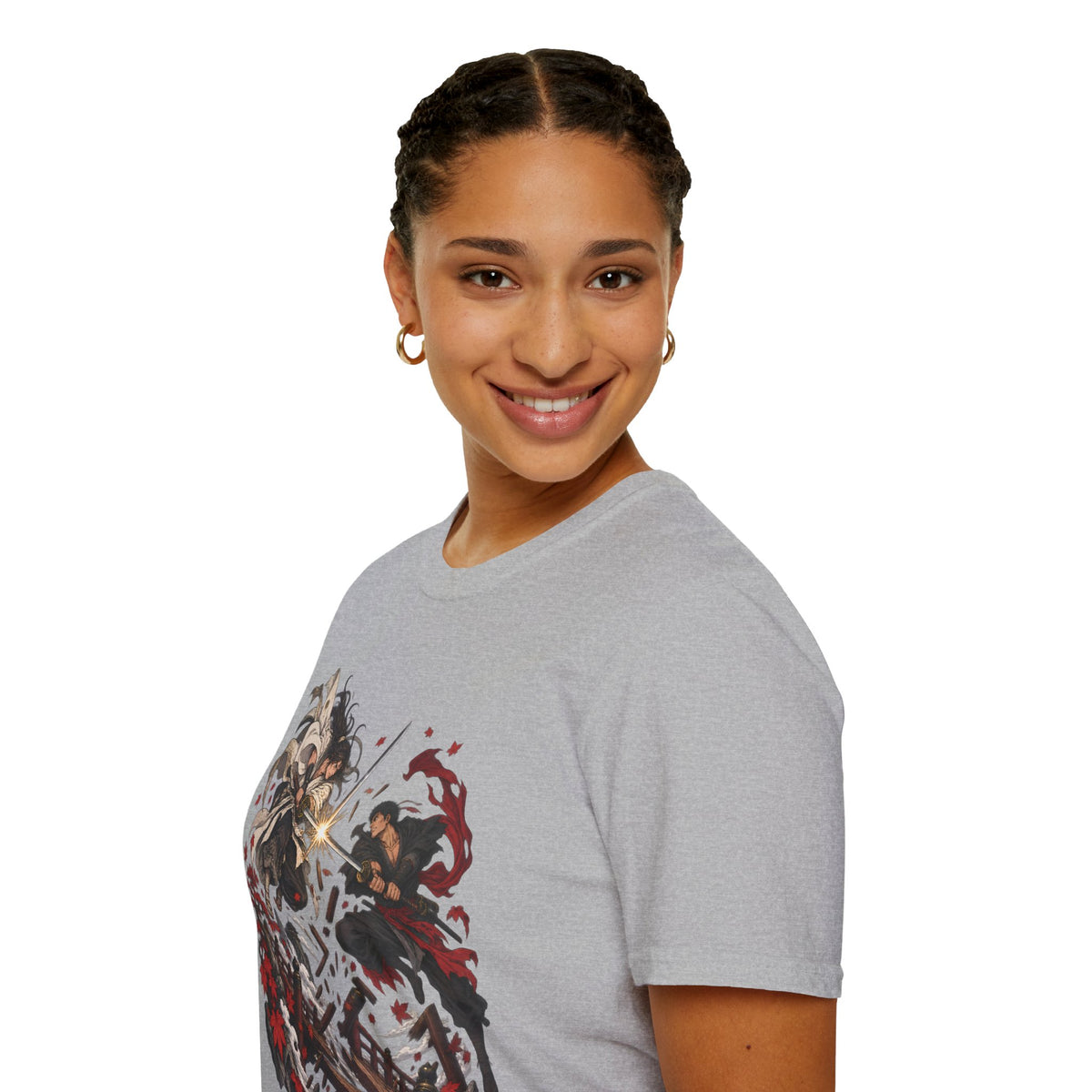 Battle of Broken Bridges | Anime Japanese Samurai Battle T-Shirt