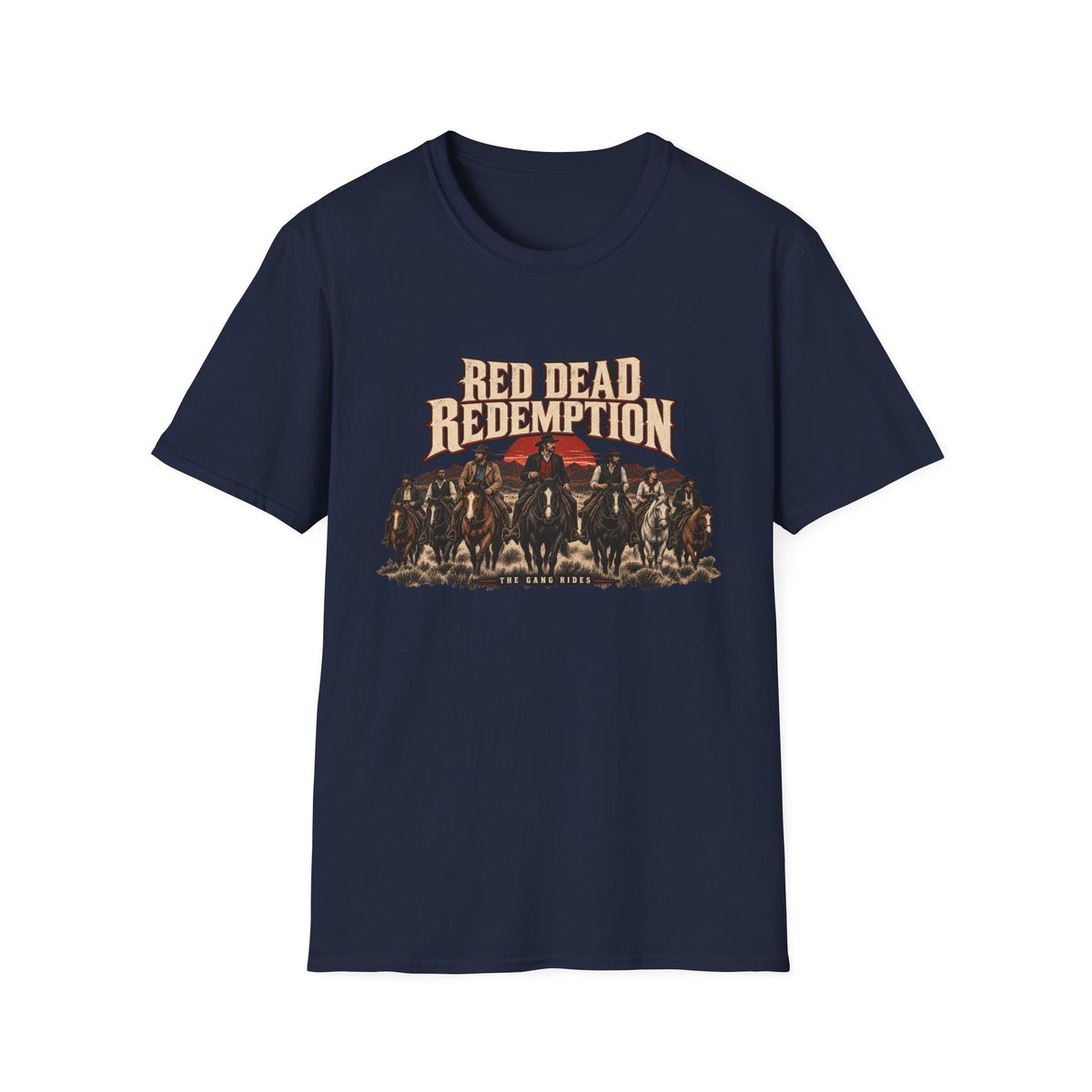 Red Dead Redemption | The Gang | Western Graphic T-Shirt