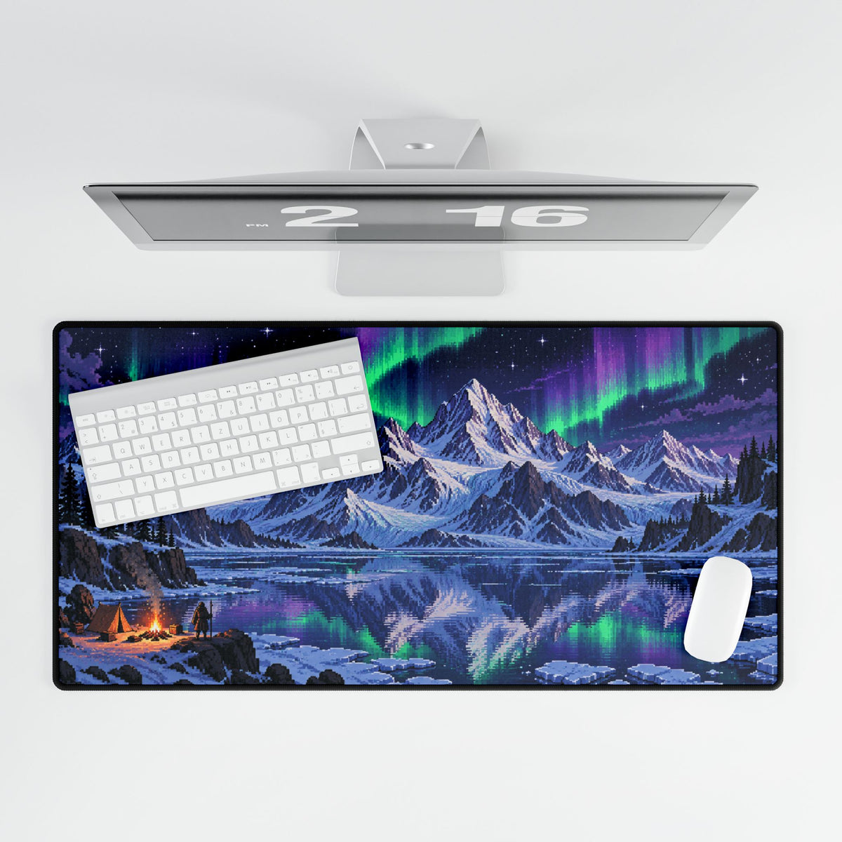 Aurora Mountain | Northern Lights Gaming/Office Mousepad