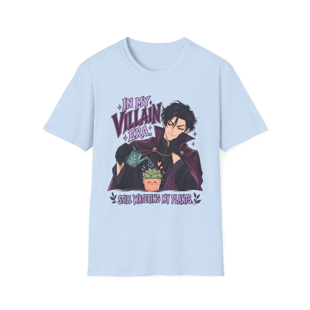 In My Villain Era | Cute Anime Plant Lover T-Shirt