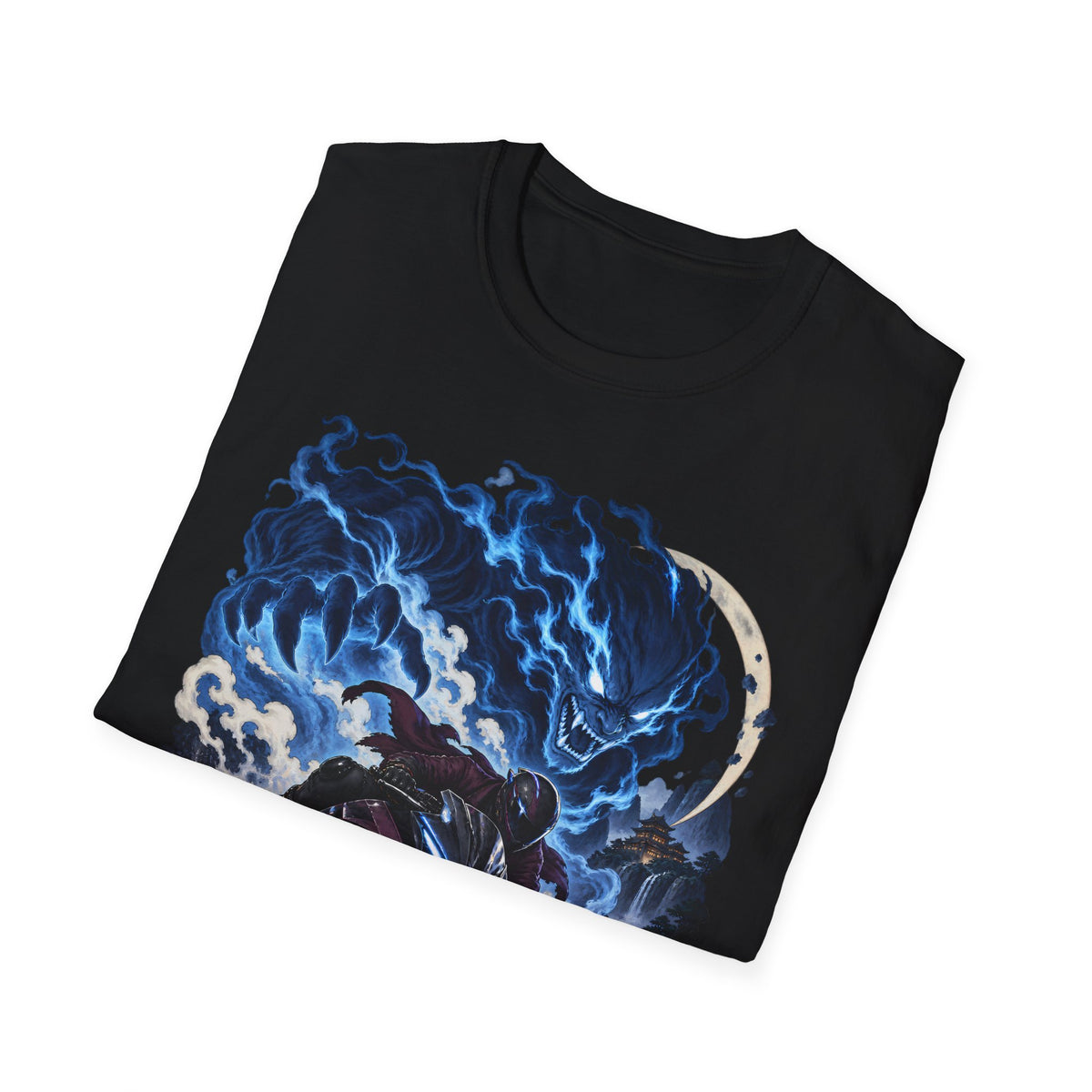 Demon of the Storm | Night Rider | Japanese Urban Motorcycle Tee