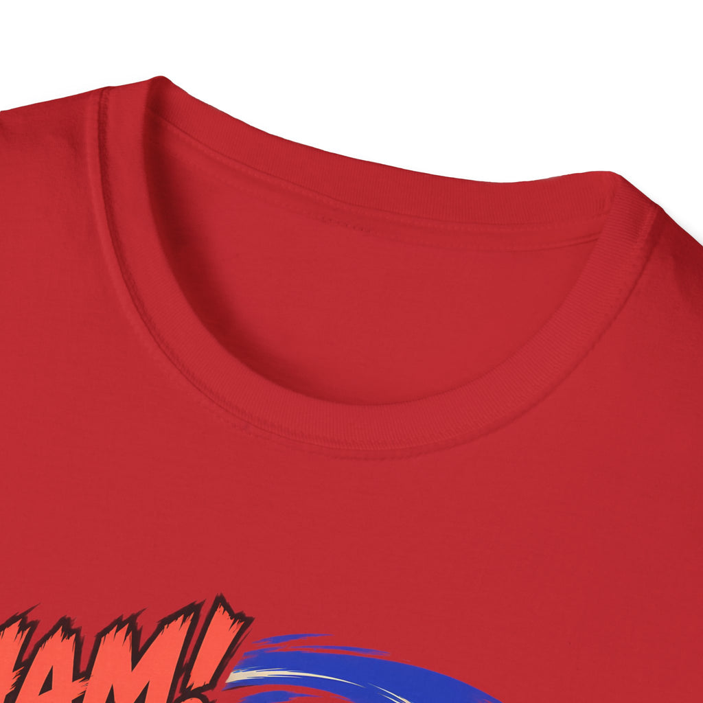 WHAM! | Anime Cartoon Ninja Kick Graphic T Shirt