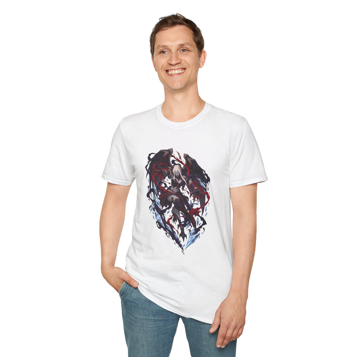 Heart Shard Nex OSRS | Runescape Inspired Graphic T-Shirt | Dark Anime