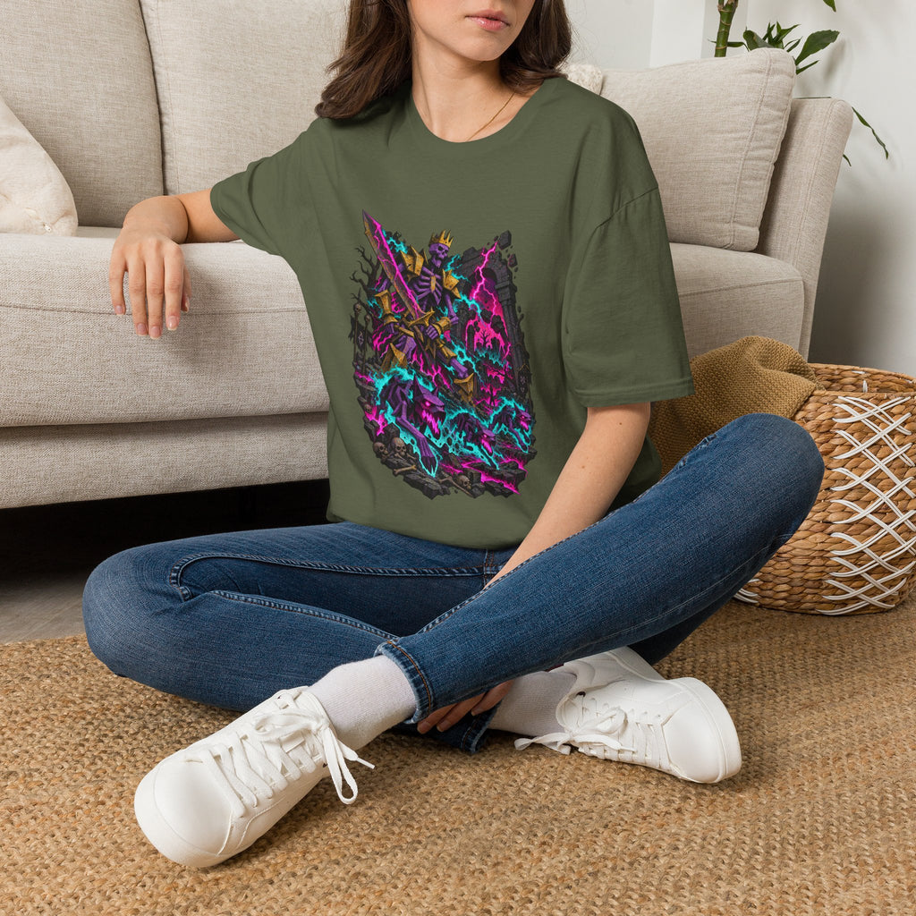 Skeleton Lich King | Final Boss | Gamer Shirt