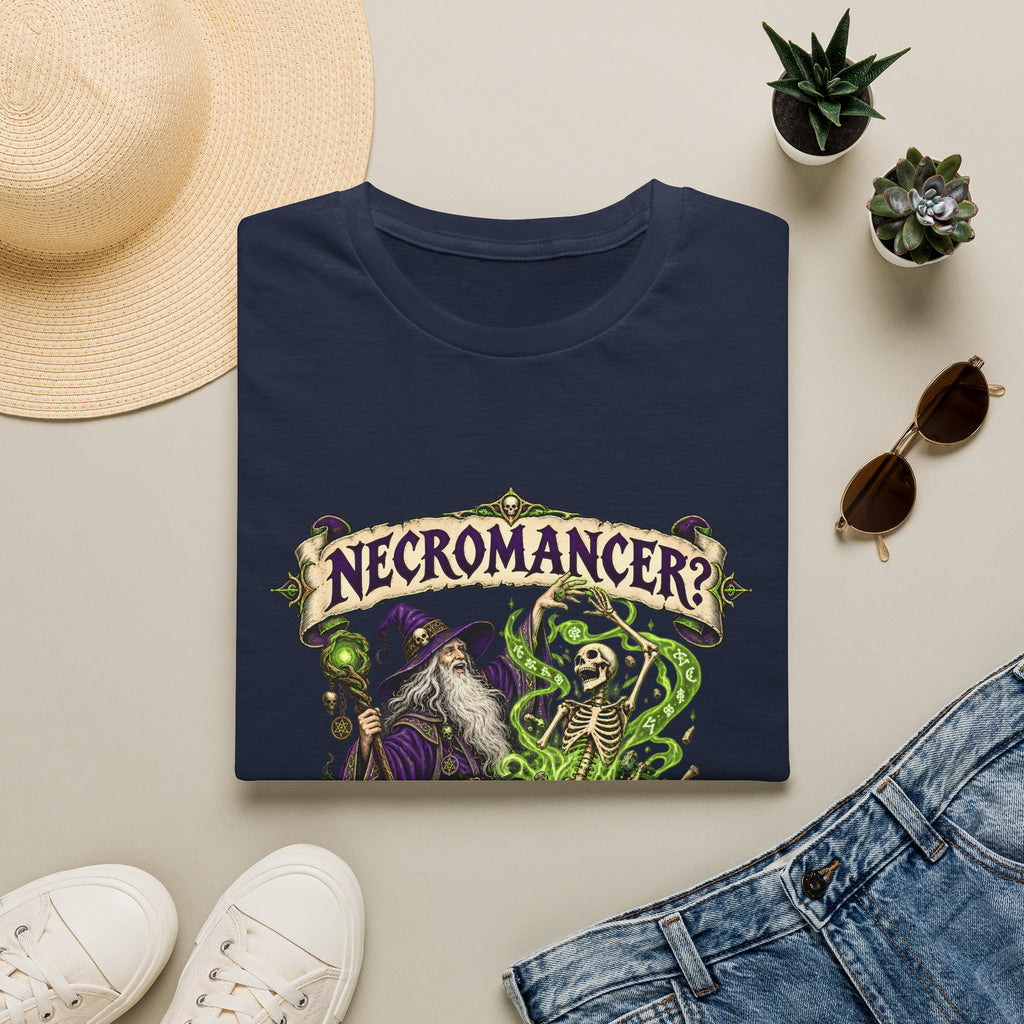 Necromancer? I Prefer People Recycler T-Shirt | Funny Gothic Halloween Tee