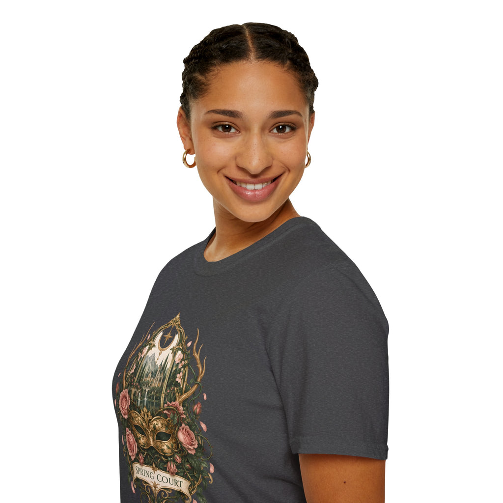 Spring Court | ACOTAR Book Floral Masquerade T-Shirt