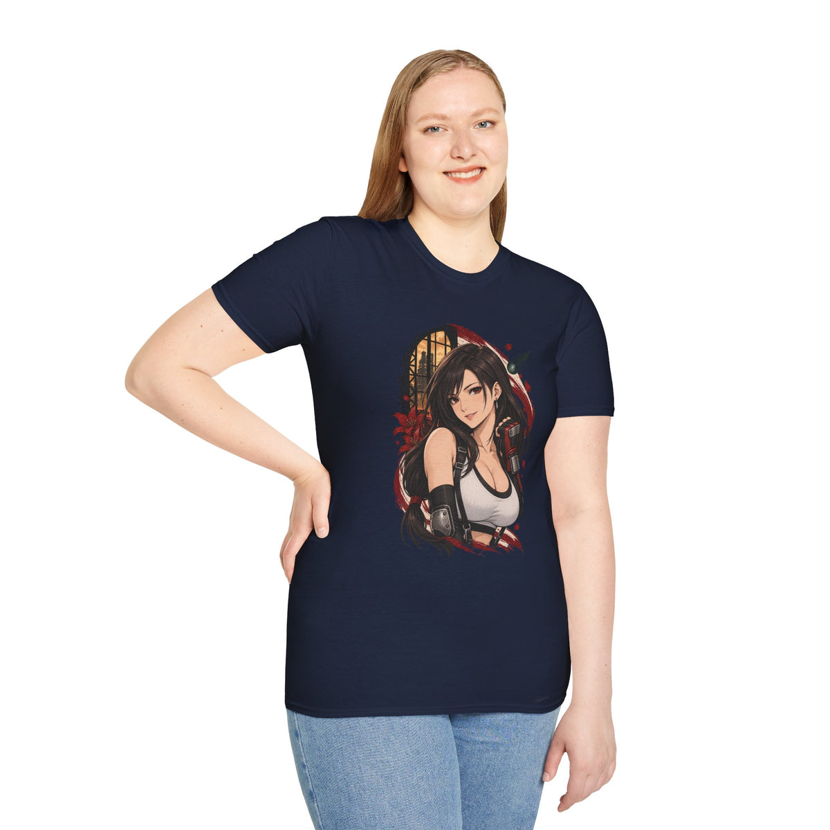 Tifa Lockhart | Final Fantasy VII Pin Up Style Anime Shirt