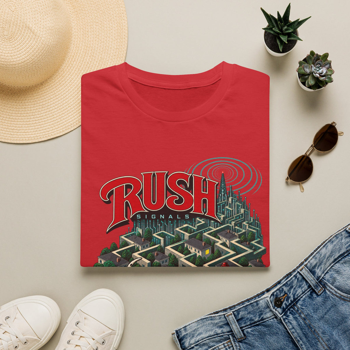 Rush | Signals | Prog Band Band Dalmatian T‑Shirt