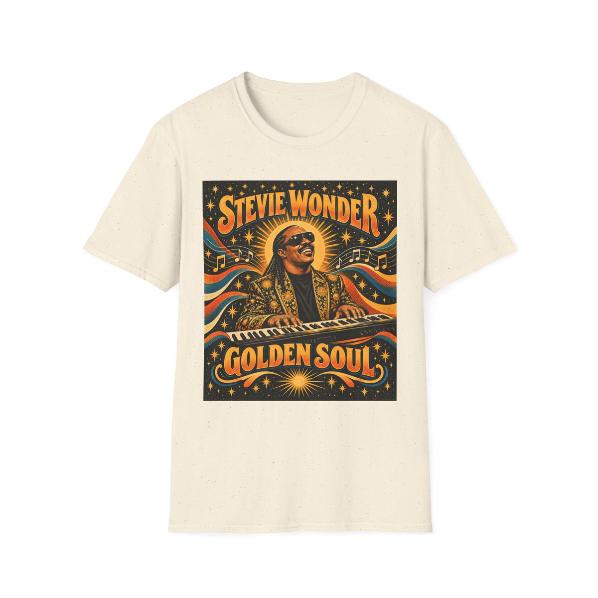 Stevie Wonder Golden Soul T‑Shirt