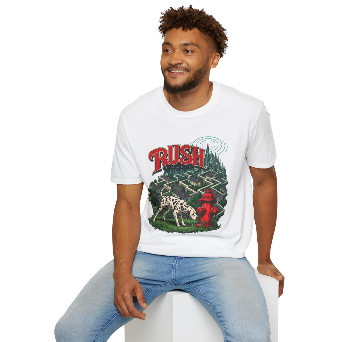Rush | Signals | Prog Band Band Dalmatian T‑Shirt