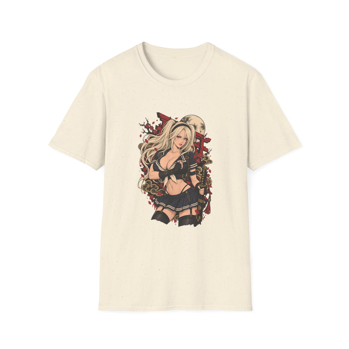 Babydoll | Pinup Japanese Anime Samurai Girl | Sucker Punch T-Shirt