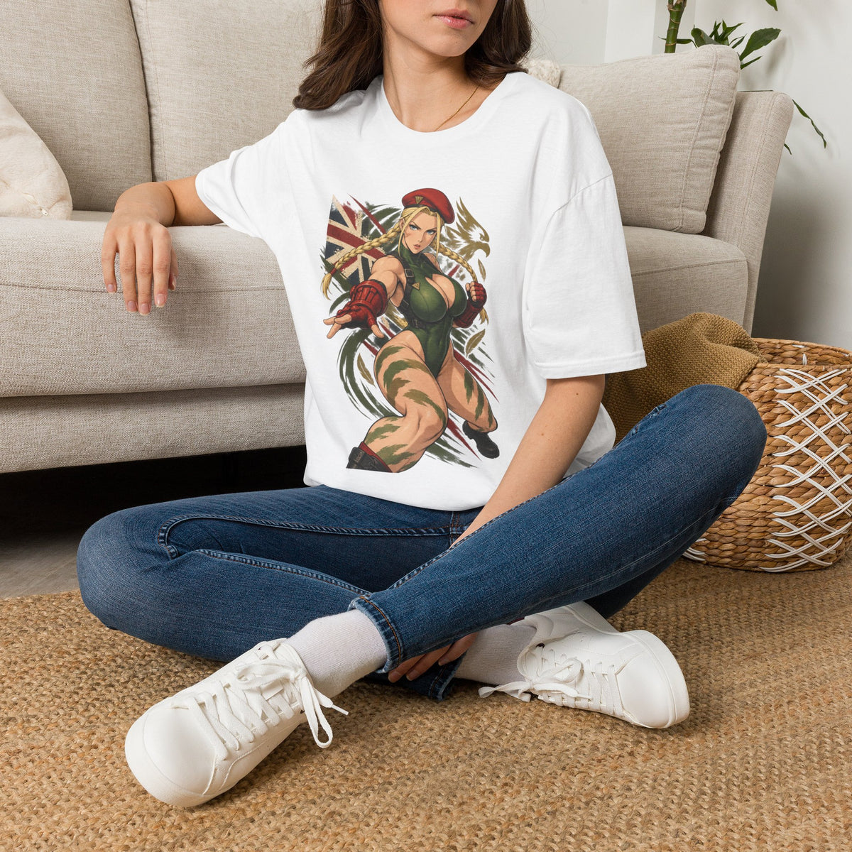 Street Fighter Cammy | Sexy Pin Up Style Graphic Cammy Shirt