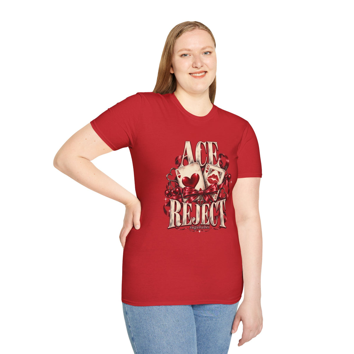 Ace Rejects | Sugababes | Playing Card Ace of Hearts T Shirt