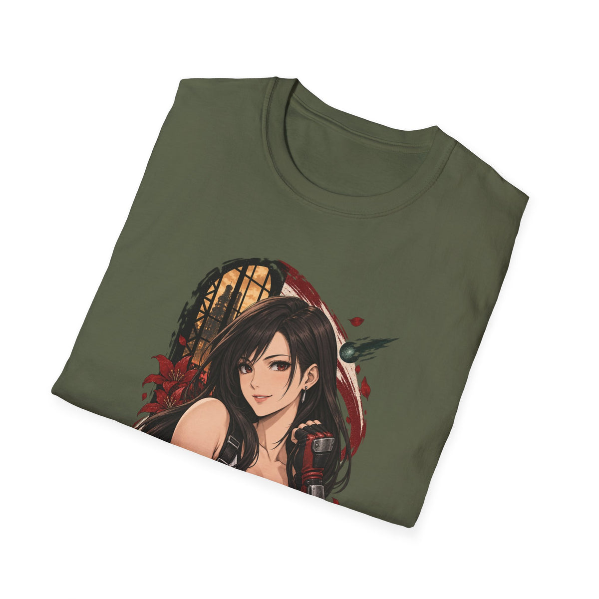 Tifa Lockhart | Final Fantasy VII Pin Up Style Anime Shirt