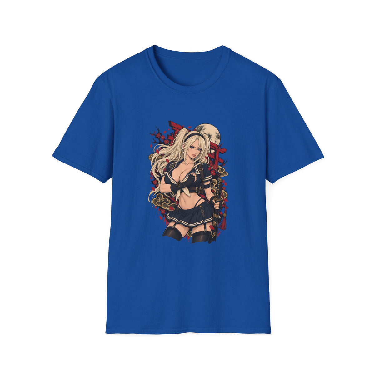 Babydoll | Pinup Japanese Anime Samurai Girl | Sucker Punch T-Shirt