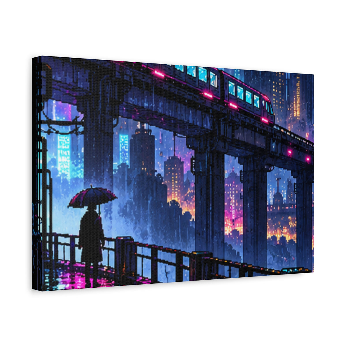 Stretched Matte Canvas Print — 1.25" Depth (Custom Design)
