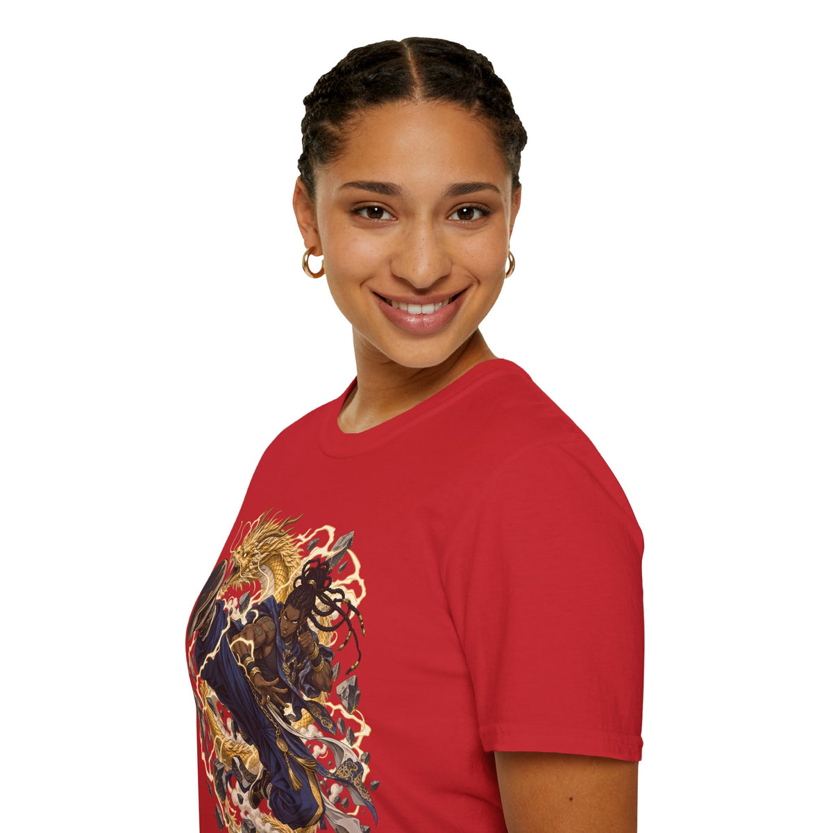 Golden Dragon | Ninja Dragon Kick | Martial Arts Warrior T Shirt