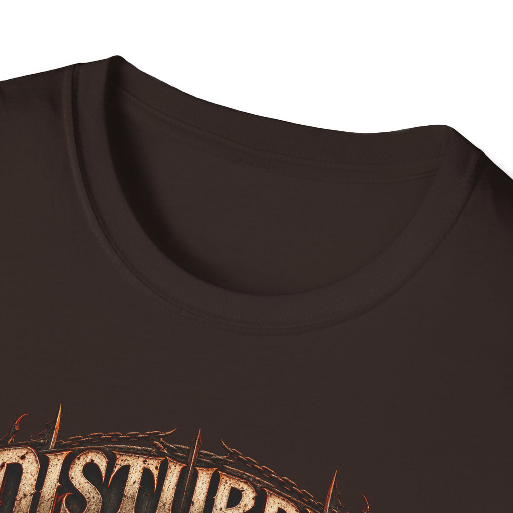 Disturbed | The Guy | Flaming Heavy Metal Band T-Shirt