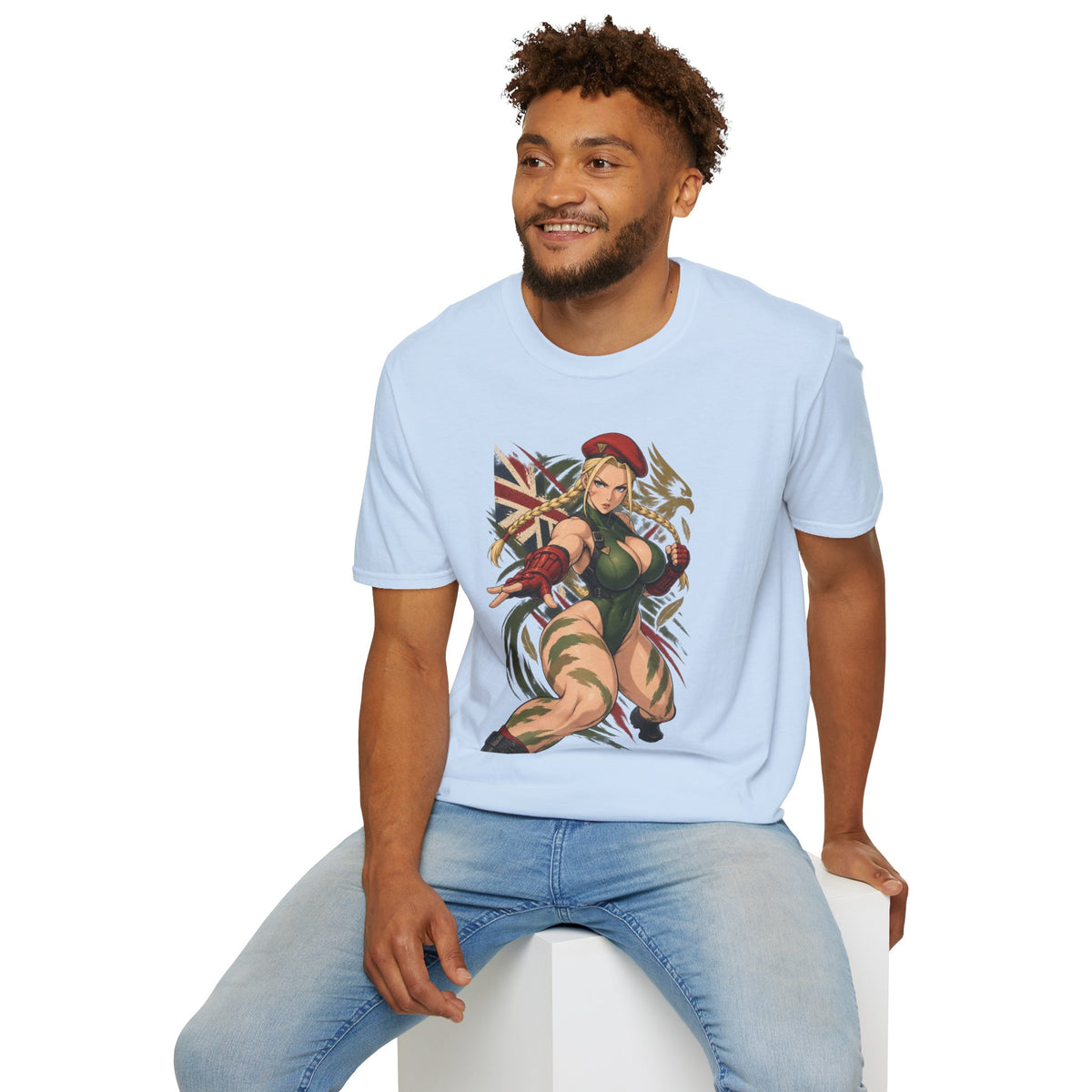 Street Fighter Cammy | Sexy Pin Up Style Graphic Cammy Shirt