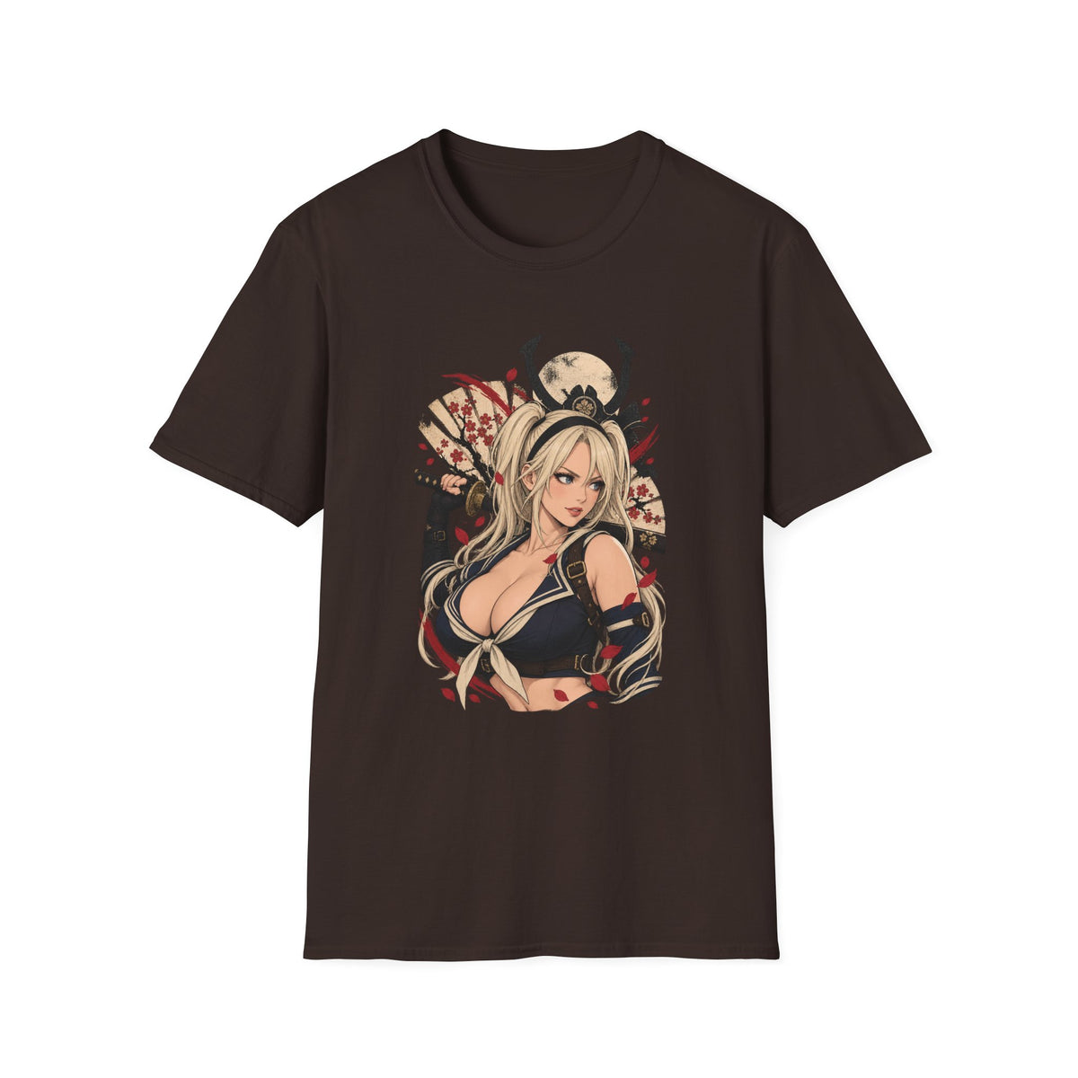 Babydoll | Samurai Anime Sexy Pin Up Girl Graphic T-Shirt