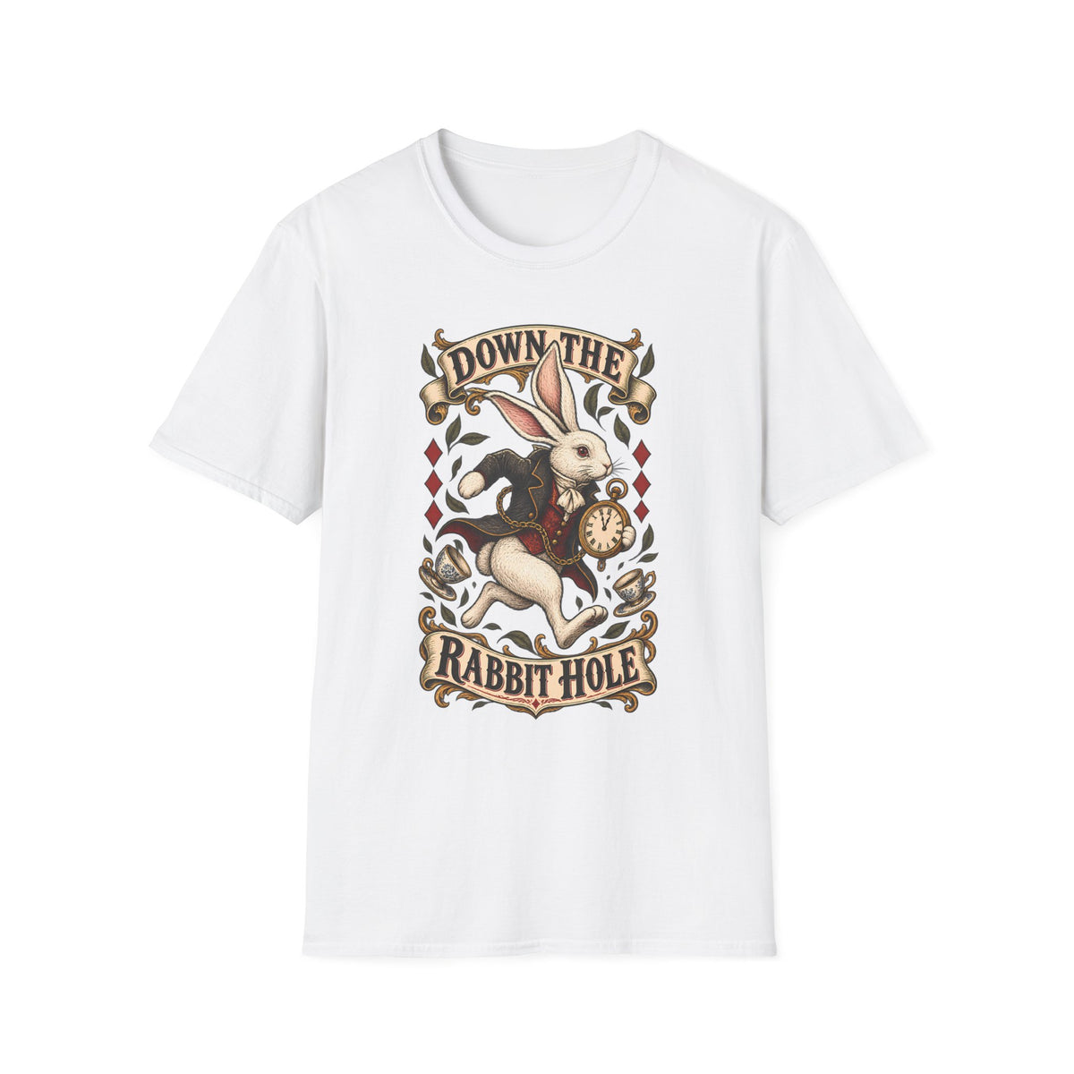Down the Rabbit Hole | Alice in Wonderland Graphic Shirt